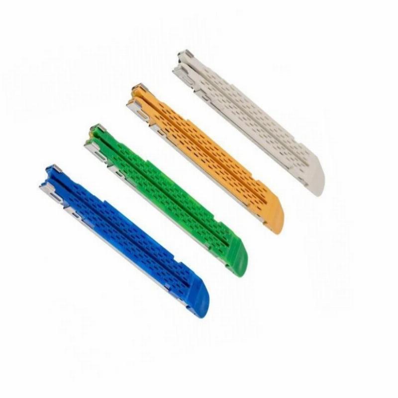 Ендопас Ешелон 60 змінні касети зі скобами з технологією захвата та утримування тканин до лінійного ендоскопічного зшиваючо-ріжучого апарата 60 мм, сині